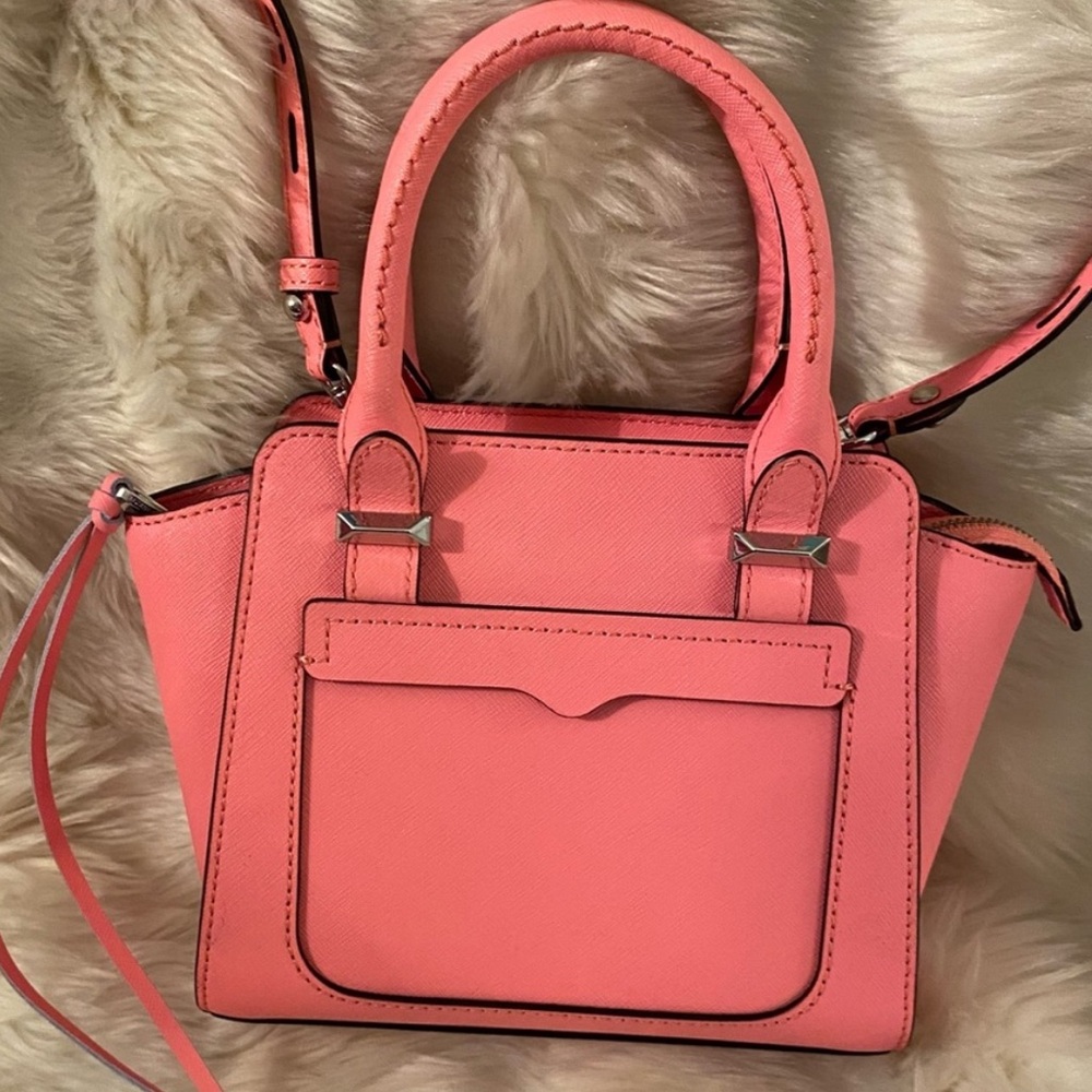 Rebecca Minkoff Pink Satchel/Crossbody Bag - Picture 5 of 16